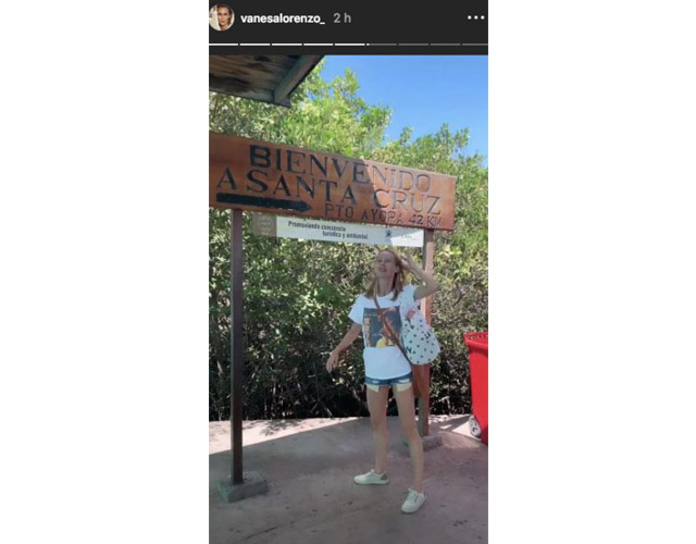 LLa pareja compartió las vacaciones por instagram