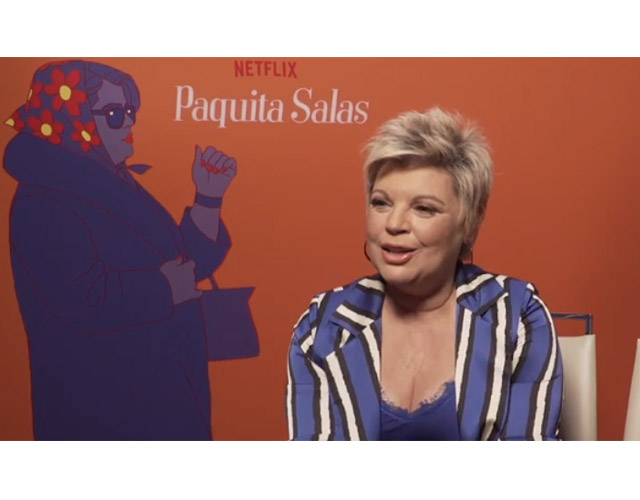 La presentadora estara en la tercera temporada de 'Paquita Salas'