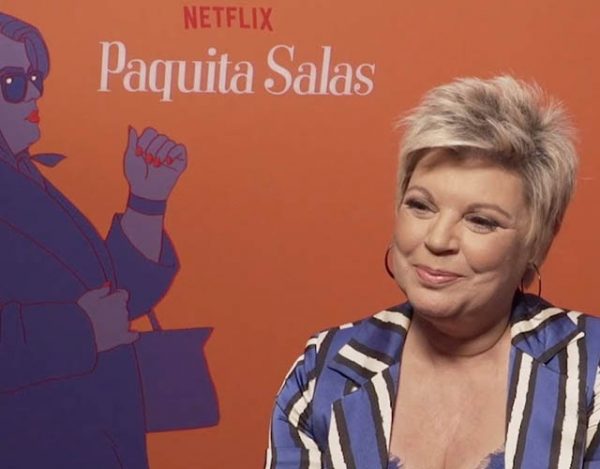 La presentadora participa en Paquita Salas