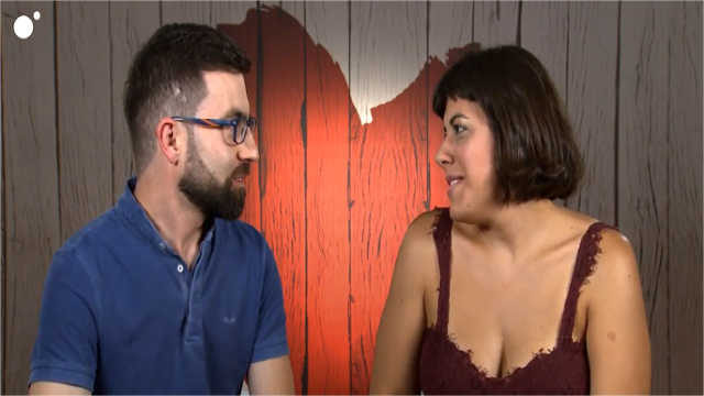 Jose Maria y Mercedes se comen a besos antes de terminar su cita en First Dates